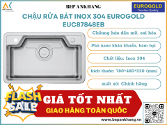 Chậu rửa bát chống xướt Eurogold EUC87848EB